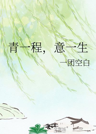青一程，意一生小说封面图