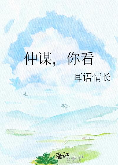 仲谋，你看小说封面图