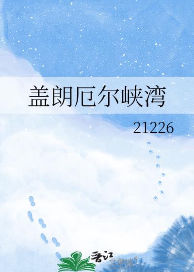 盖朗厄尔峡湾小说封面图