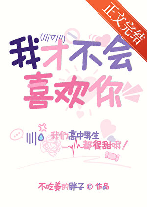 我才不会喜欢你！小说封面图