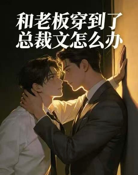 和老板穿到了总裁文怎么办小说封面图